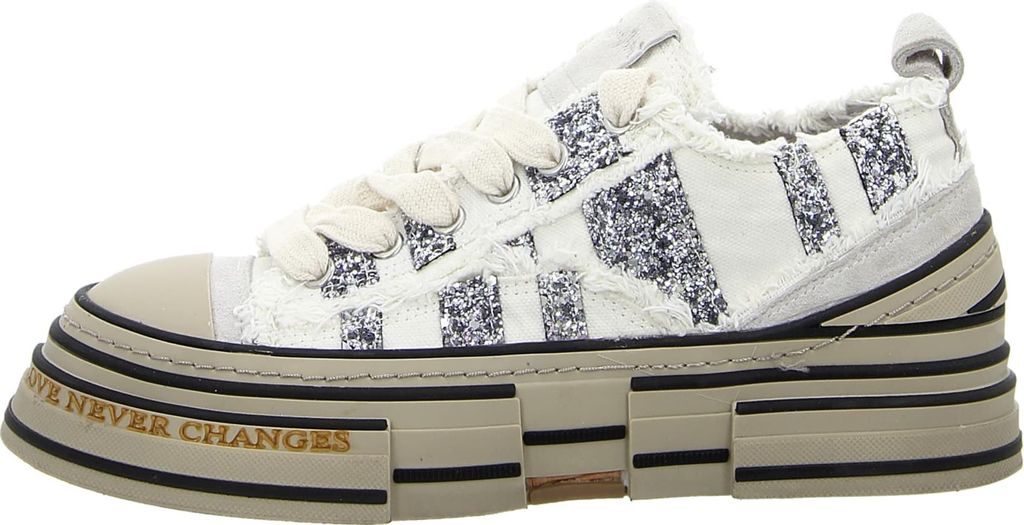 Rebecca White Plateau Sneaker Damen 32313137353536 Weiß 38 EU