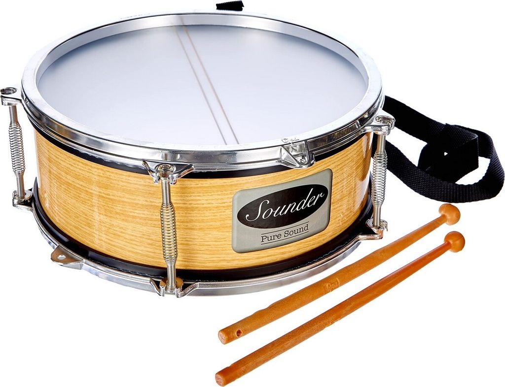 Reig Musicales 11x25 Cm Metallic Sounder Trommel Golden  Produktbild 