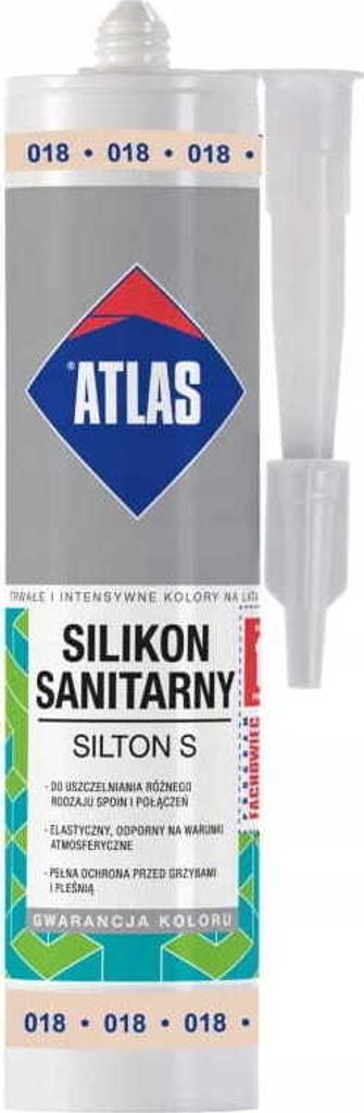 Atlas Silikon flexibel Sanitär 280 ml pastellbeige