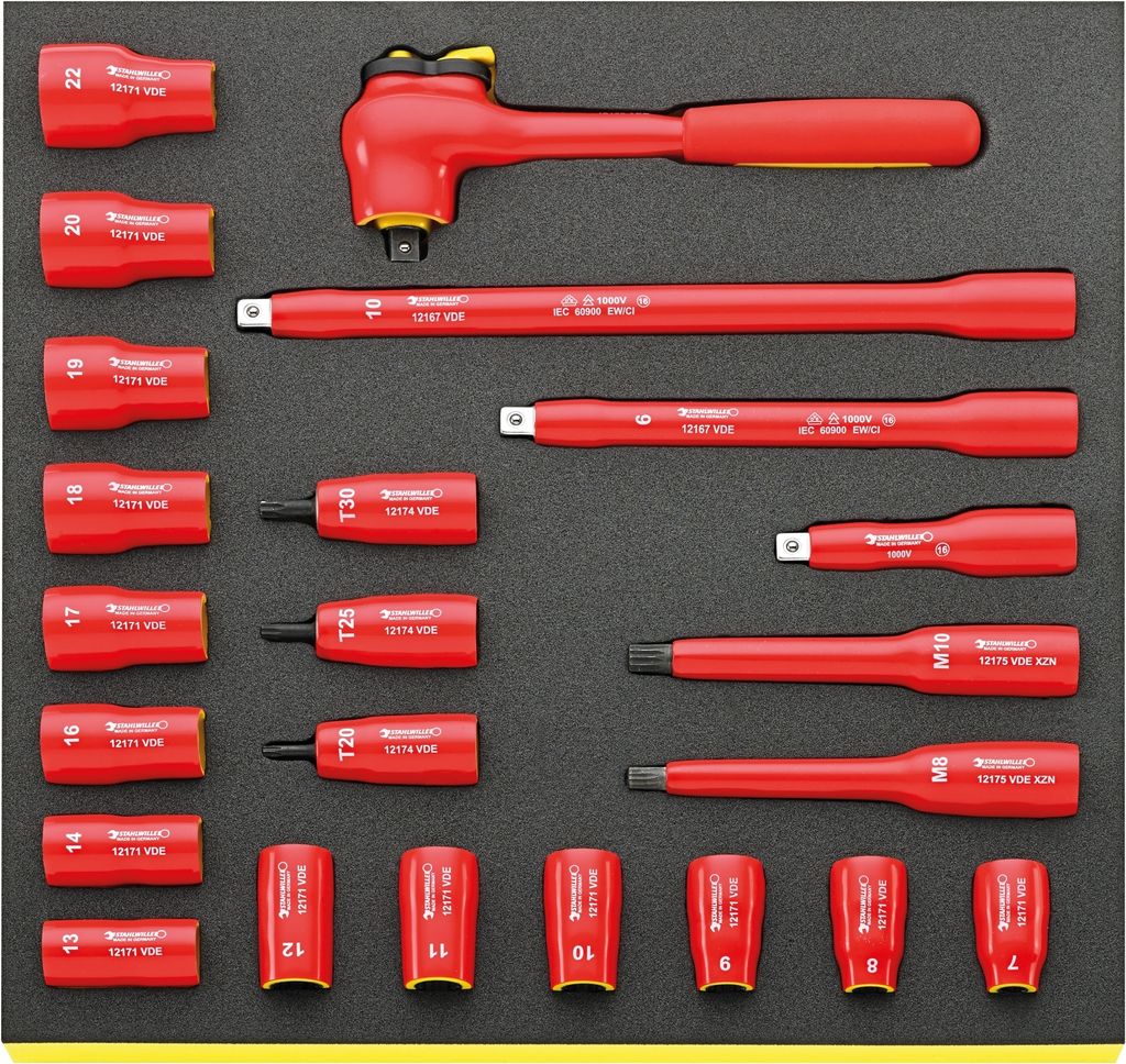 Stahlwille TCS 12171/19/4 Steckschlüssel-Satz 3/8"
