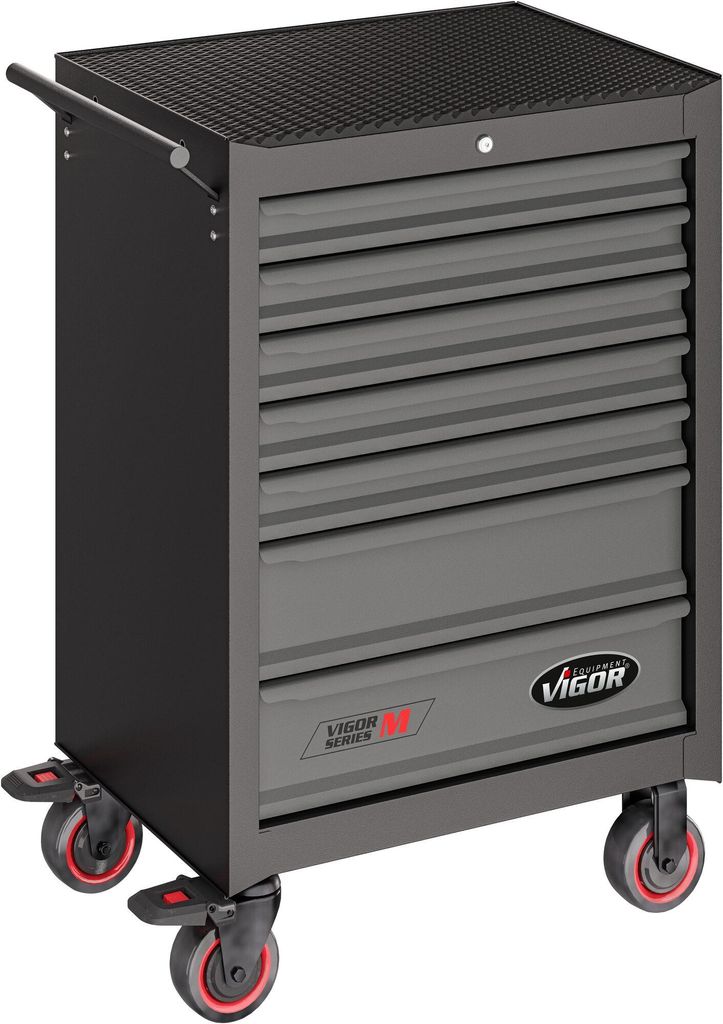 VIGOR Werkstattwagen Series M leer V5489 L x B x H: 681 mm x 460 mm x 1016 mm