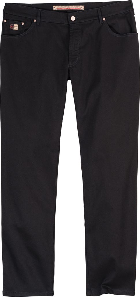 Revils Stretch-Jeans Übergröße schwarz