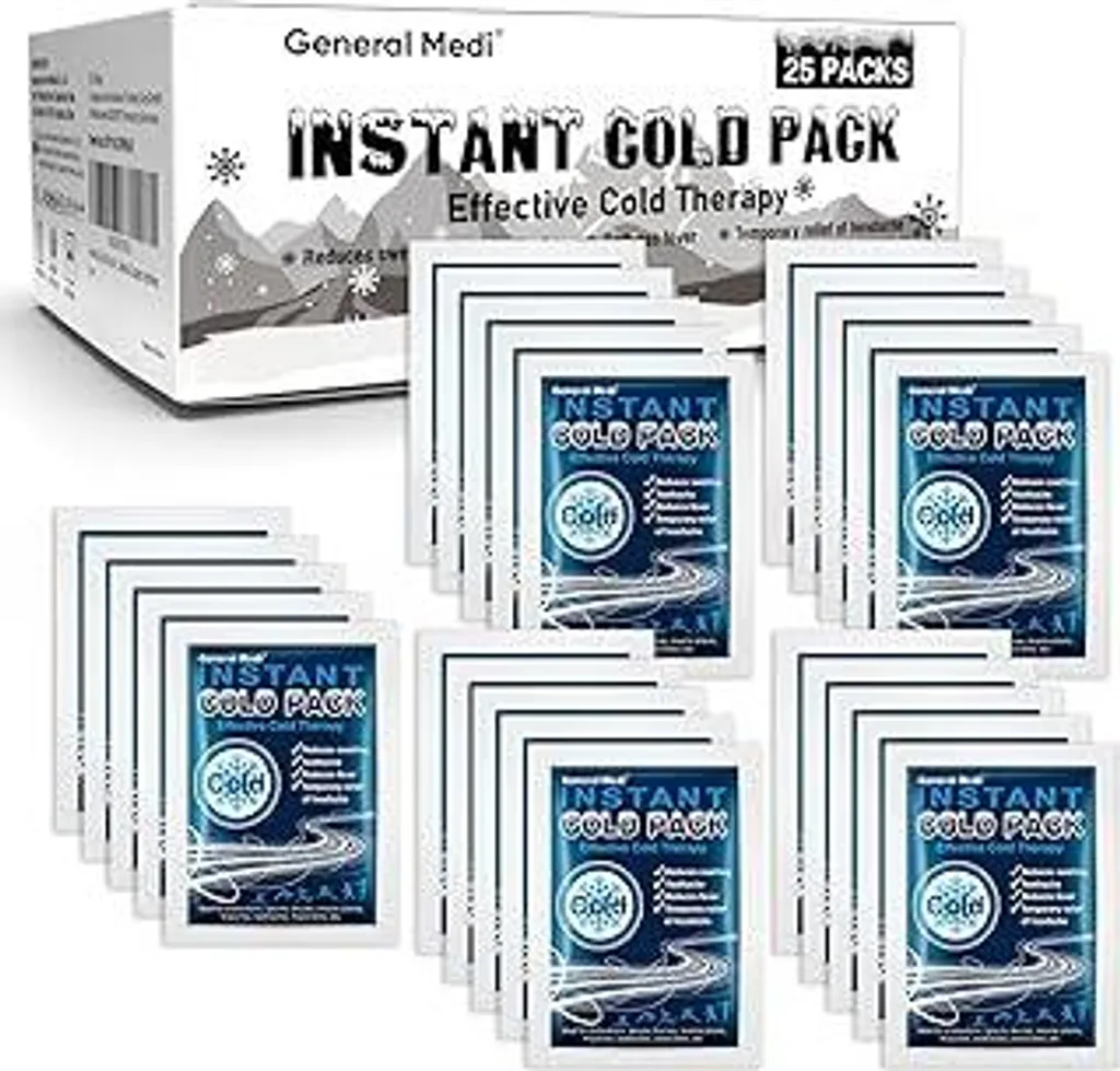 Kit 25 Ghiaccio Monouso General Medi: Pronto Soccorso Sport e Traumi