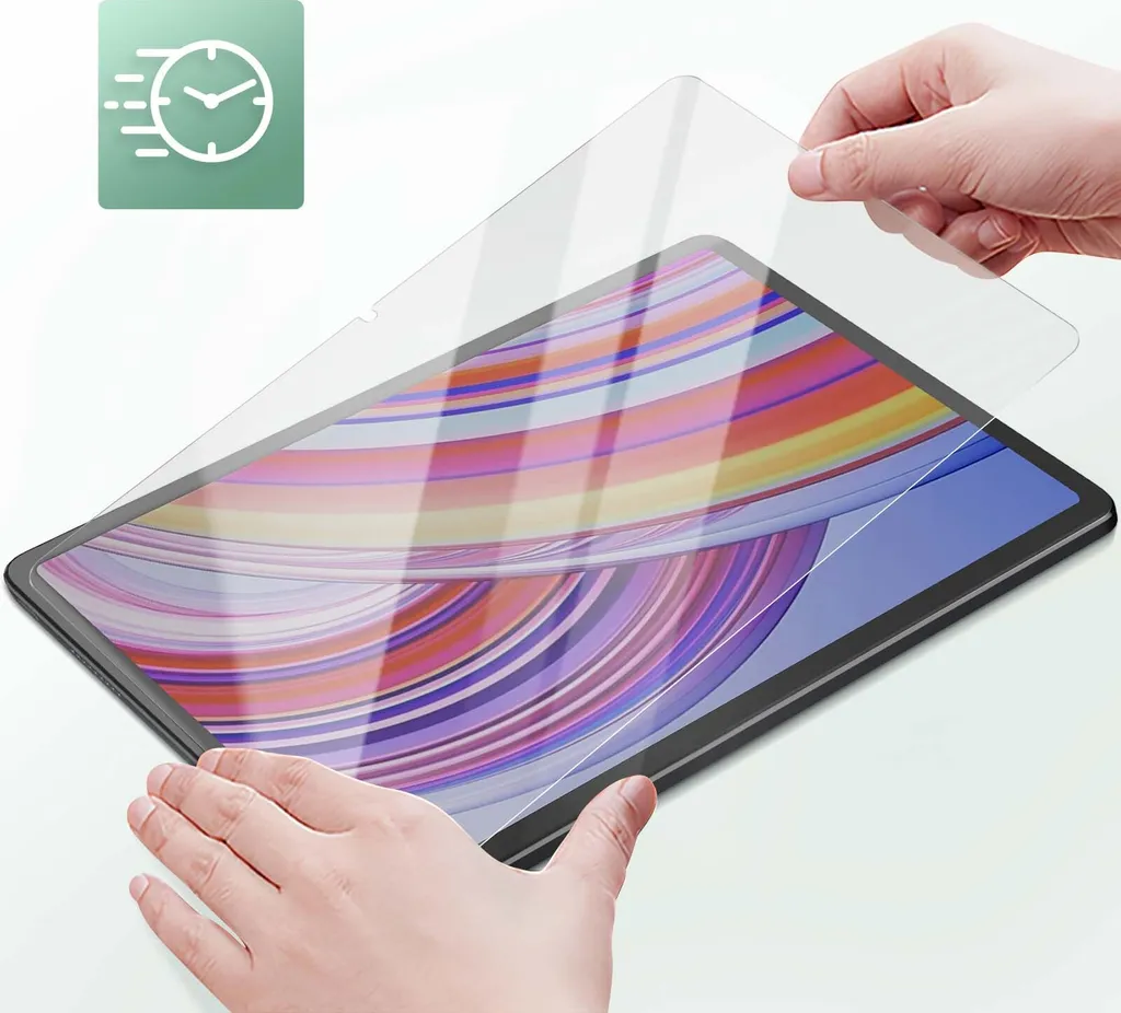 Kwmobile 2 Pellicola Proteggi Schermo Per Xiaomi Redmi Pad Pro: Trasparente, Anti Graffio, Senza Bolle
