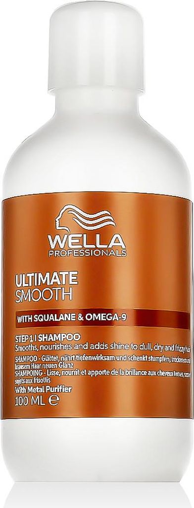 Wella Ultimate Smooth Shampoo 100ml - Anti-Frizz-Chelat-Shampoo