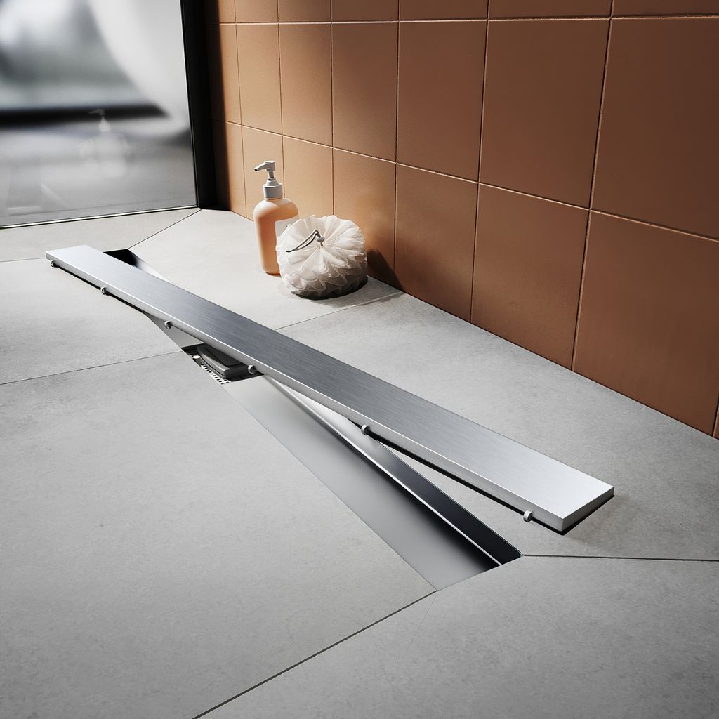 Duschrinne 40cm Effiziente Entwässerung Anti-Verstopfung und Anti-Geruch Flexible Installation und langlebig