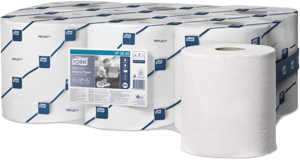 Tork 473242, 857 ark., Biały, 390 mm, 585 mm, 198 mm, 8,73 Zdjęcie produktu 