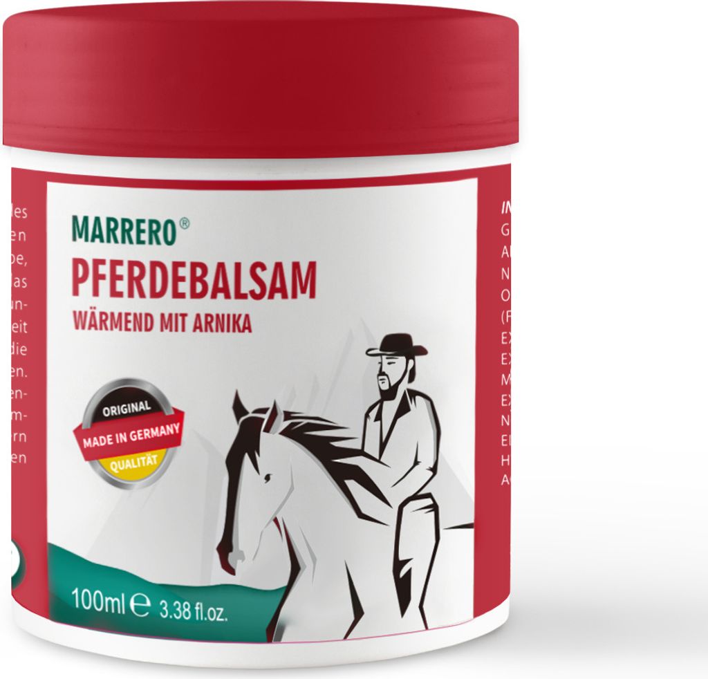 Marrero Pferdebalsam wärmend mit Arnika 100ml Produktbild 