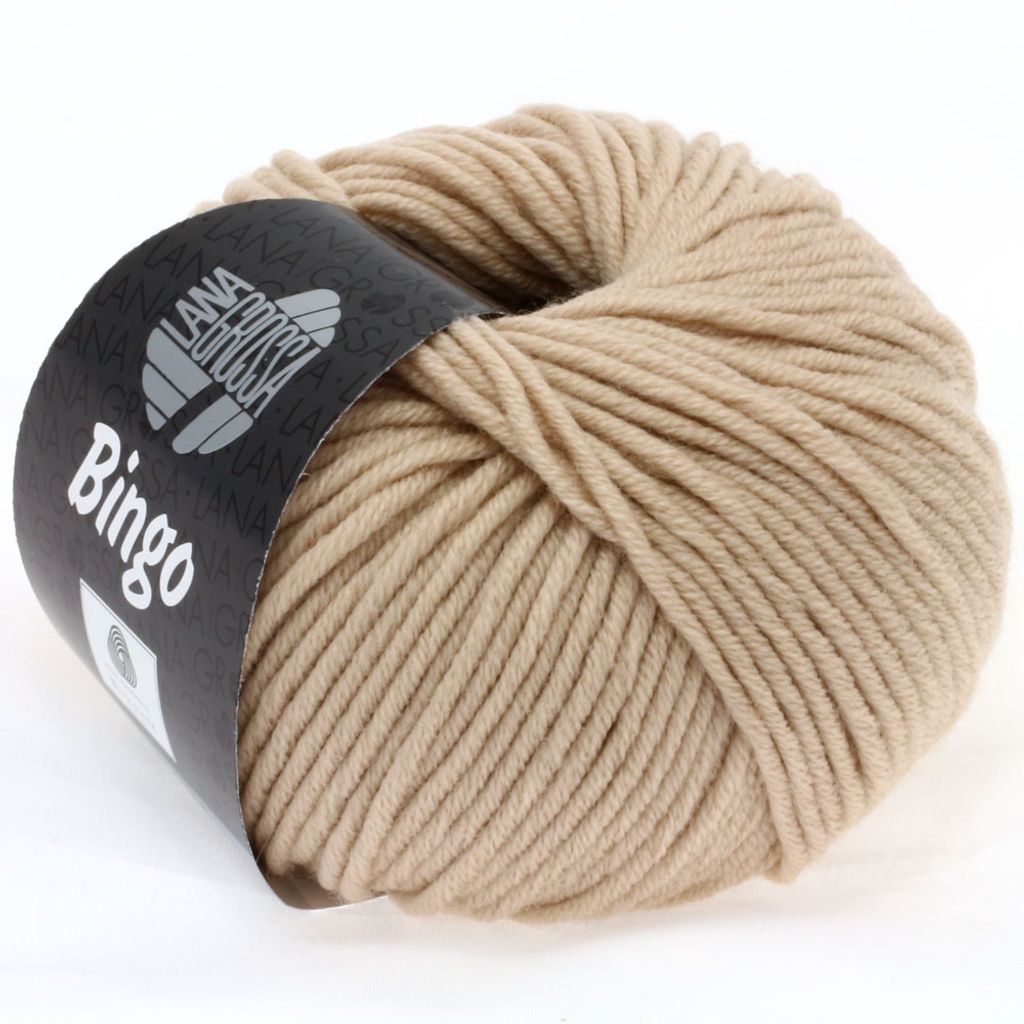 Lana Grossa BINGO 50 g extrafeine Wolle 80 m Farbe 077 - Produktbild 