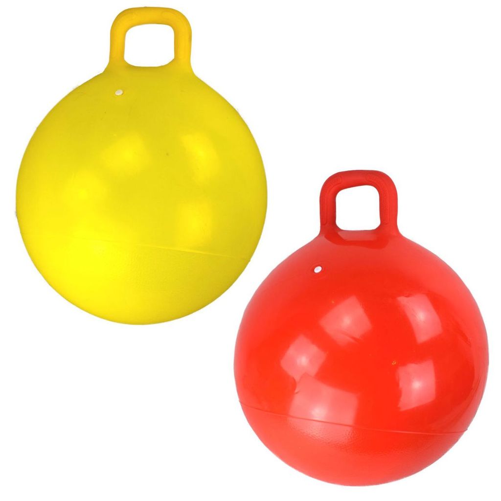 Hüpfball 60Cm Mit Griff Sprungball Gelb Oder | Kaufland.de