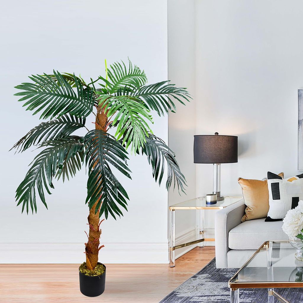 Dieffenbachia Pianta Albero Artificiale Plastica 110cm Decovego
