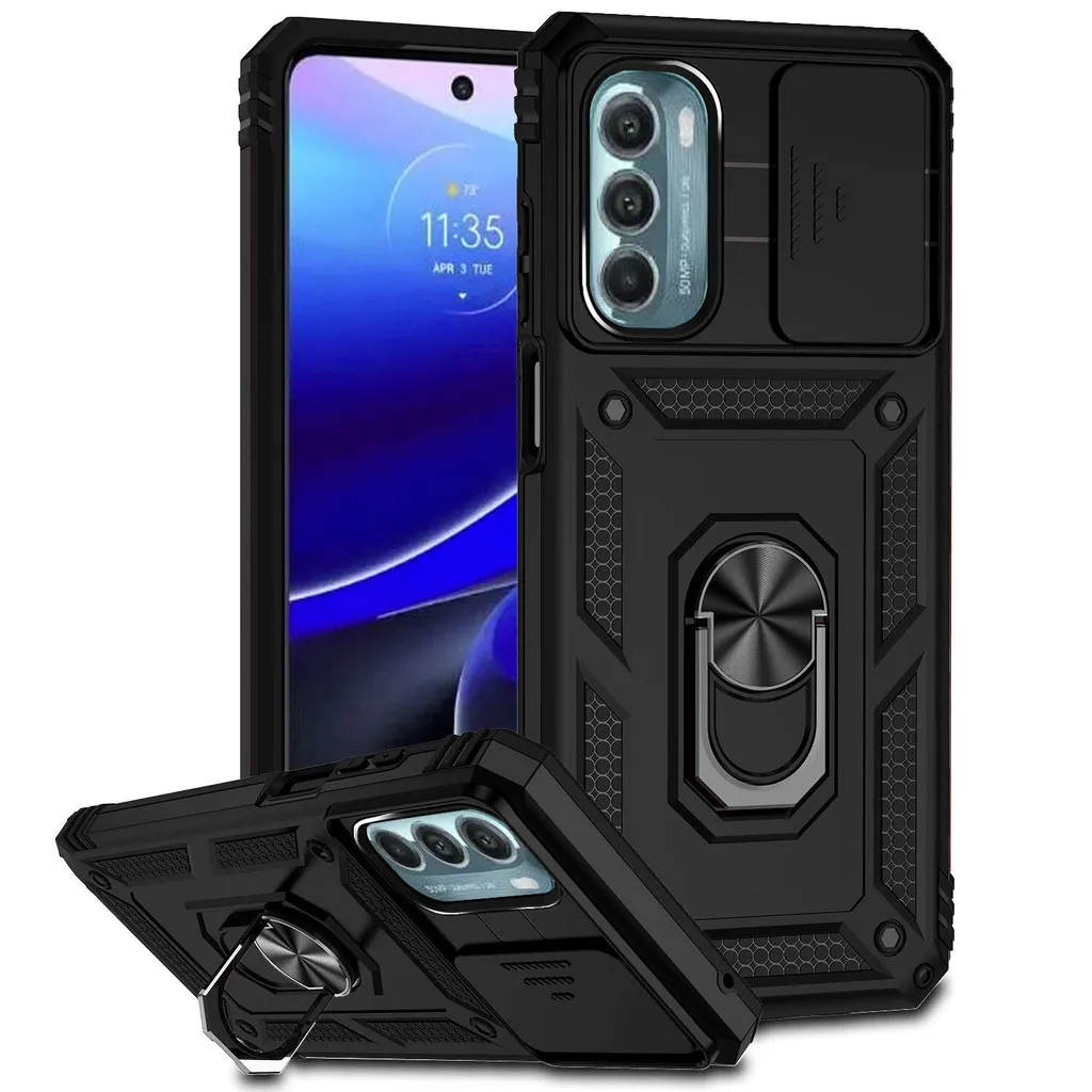 Cover Protettiva Moto G Stylus 5G 2022 per Bambini e Famiglia - Nero