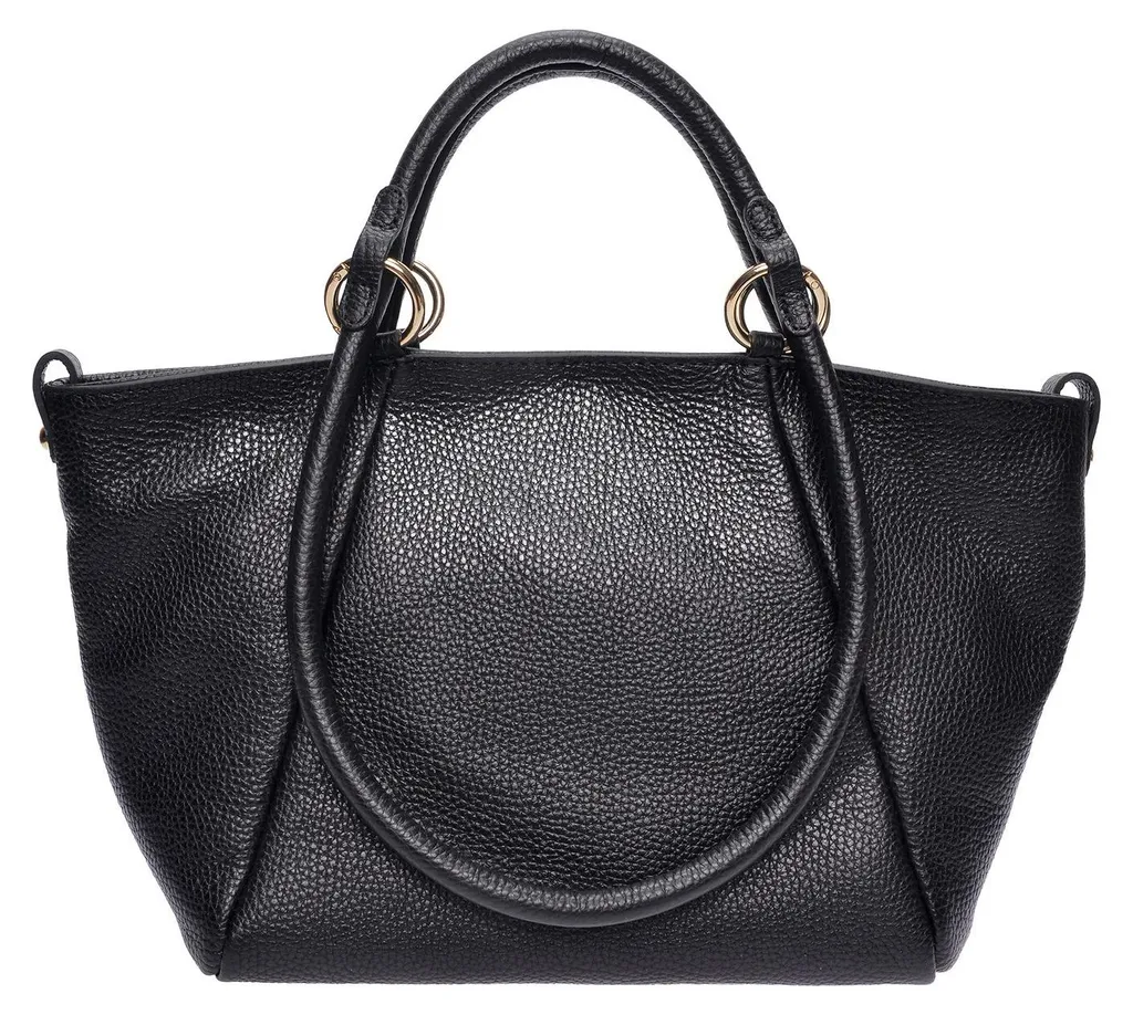Grand Sac Cabas Noir pour Femme Roberta M - Cabas Chic Collection SS26