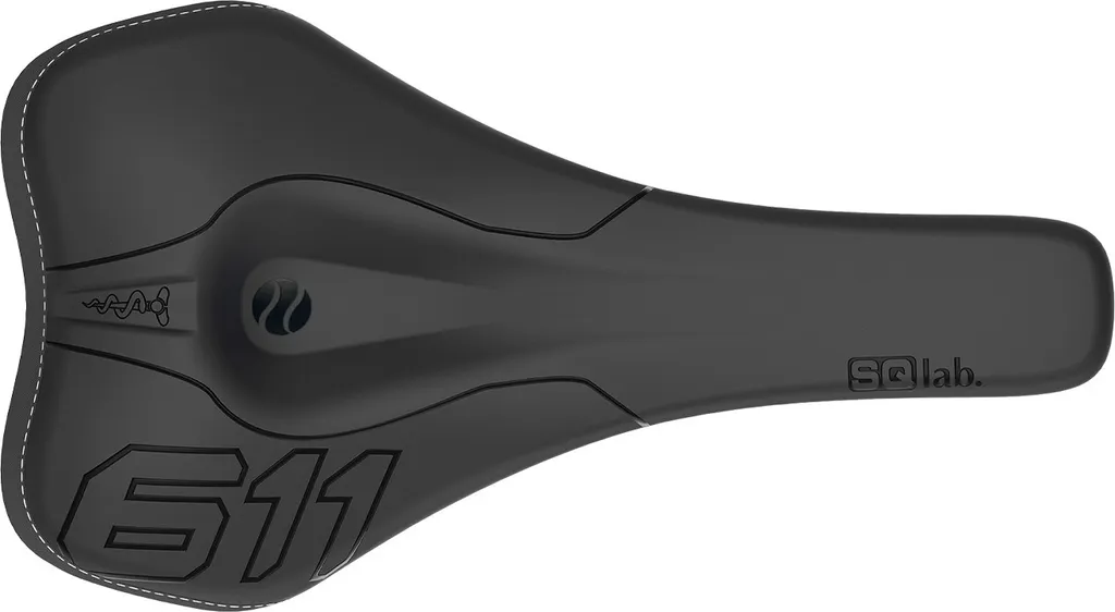 Selle ergonomique SQlab 611 Ergowave 12cm pour cyclisme de performance