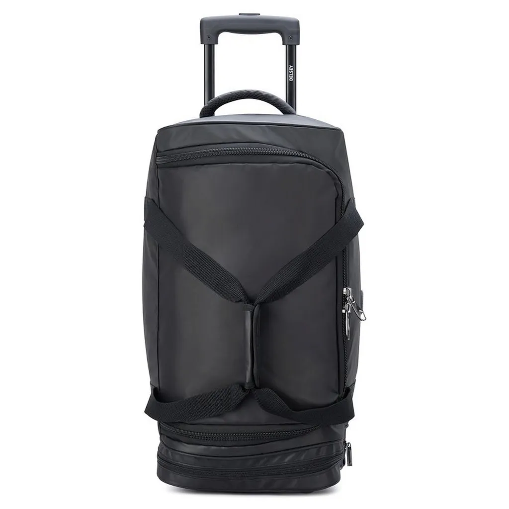 Trolley sac de voyage souple 56cm DELSEY Raspail - Noir multi-usage