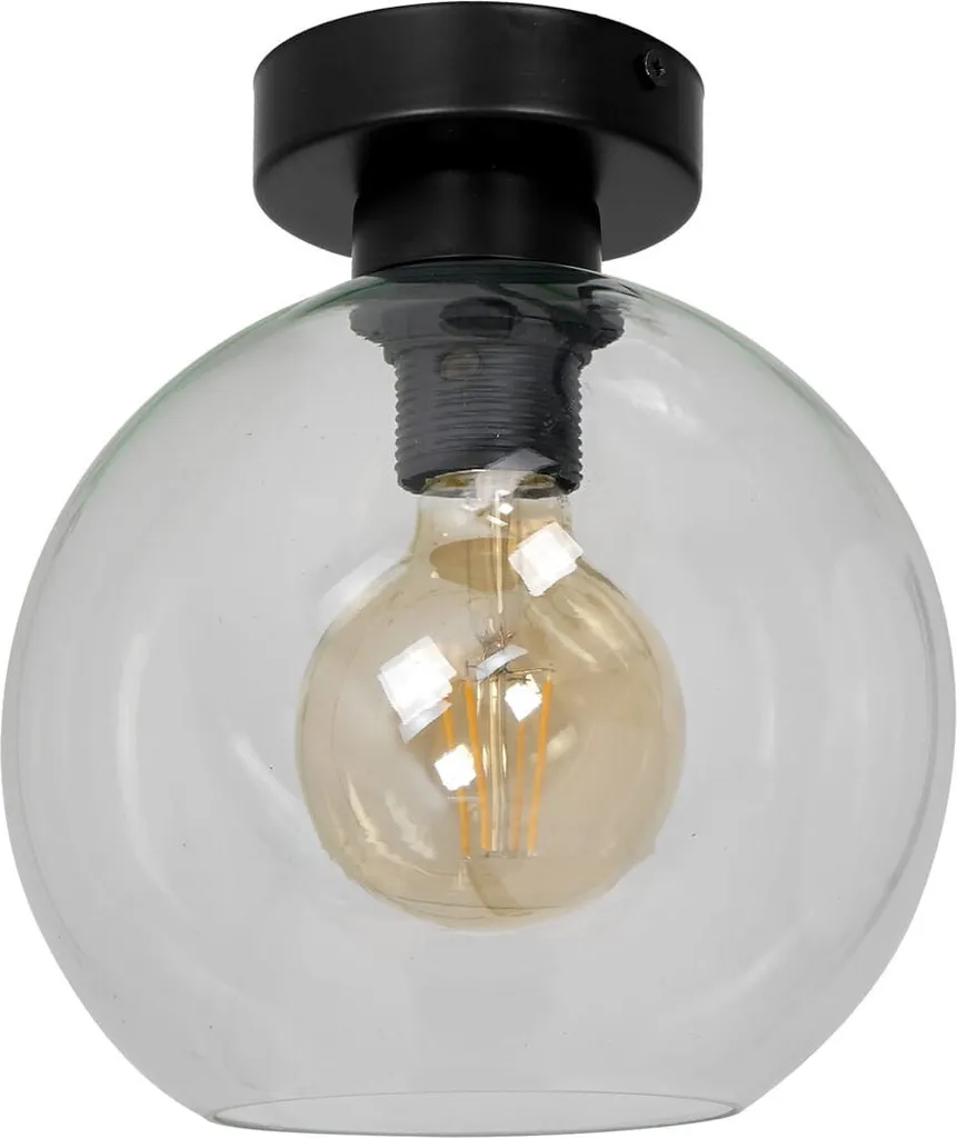 Plafonnier 1x60W SOFIA MLP6573 Milagro - Luminaire Design Moderne Noir
