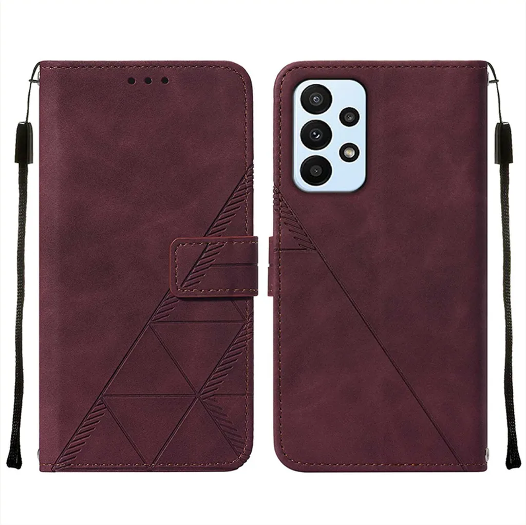 Cover Samsung Galaxy A23 5G Rosso Wallet | Protezione 360 e Design
