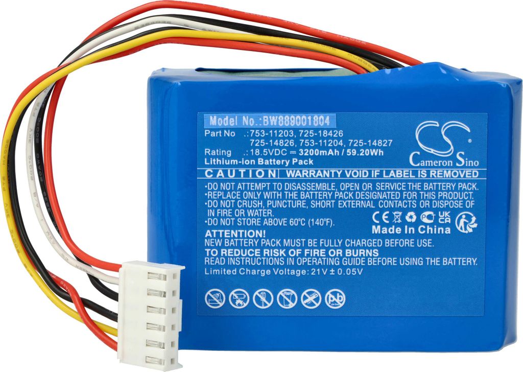 vhbw Akku Ersatz für Cub Cadet 753-11203, 753-11204, Produktbild 