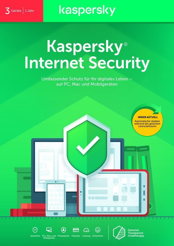 Kaspersky Internet Security 2020 - 3 Lizenz(en) Produktbild 8