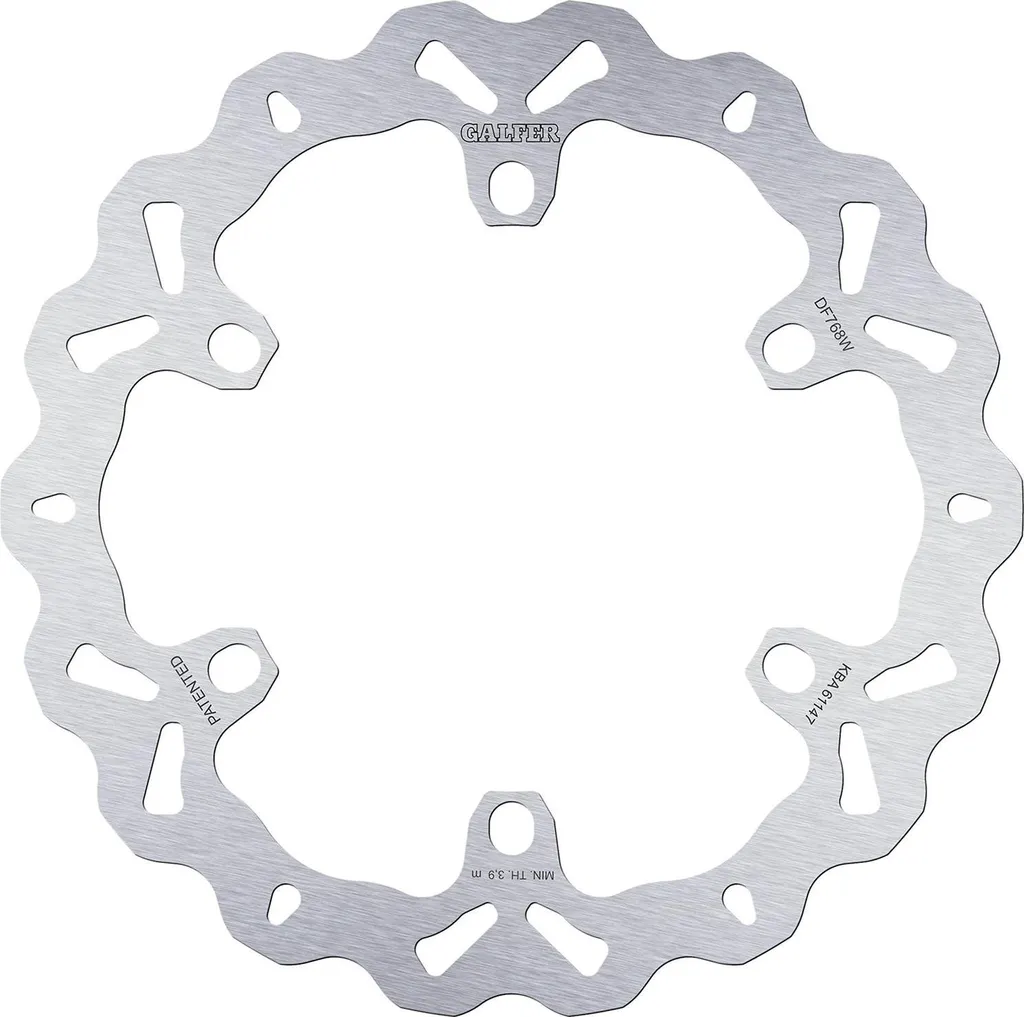 Disque de frein de moto avant GALFER DF768 pour la route