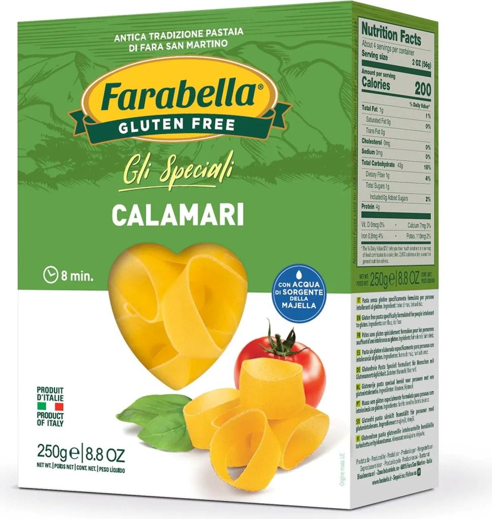 Calamari glutenfreie Nudeln 250g - Farabella Produktbild 