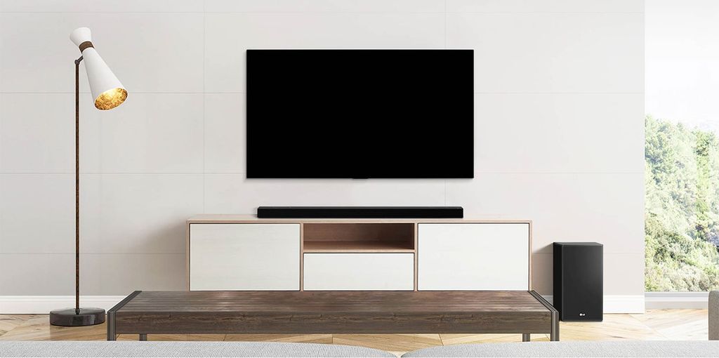 DSP9YA schwarz Soundbar mit Subwoofer Produktbild 10