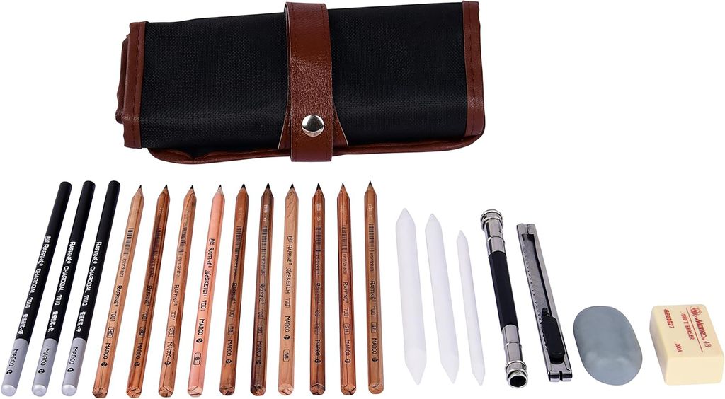 Lellis Arts Bleistiftset, Skizzenset mit Graphit- und Produktbild 3