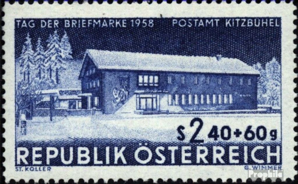 Briefmarken Österreich 1958 Mi 1058 (kompl.Ausg.) postfrisch Sondermarken