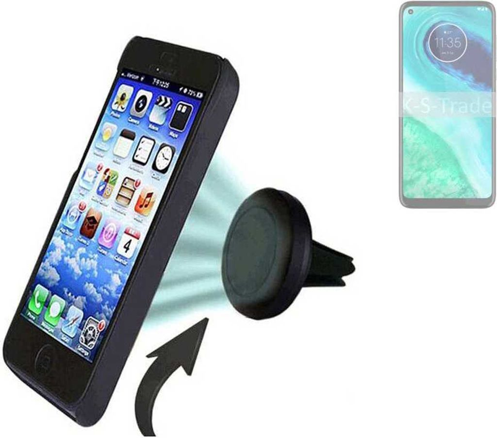 K-S-Trade Kompatibel mit Motorola G8 Auto Handy Halterung KFZ Halter Lüftungsgitterhalterung Air Vent mount Smartphone Halter