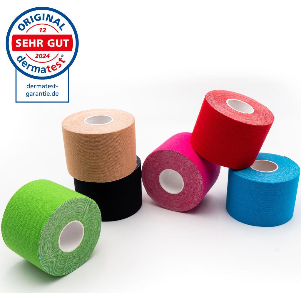 axion® kinesiotape, 6 stuks, zelfklevend - waterbestendige Productafbeelding 