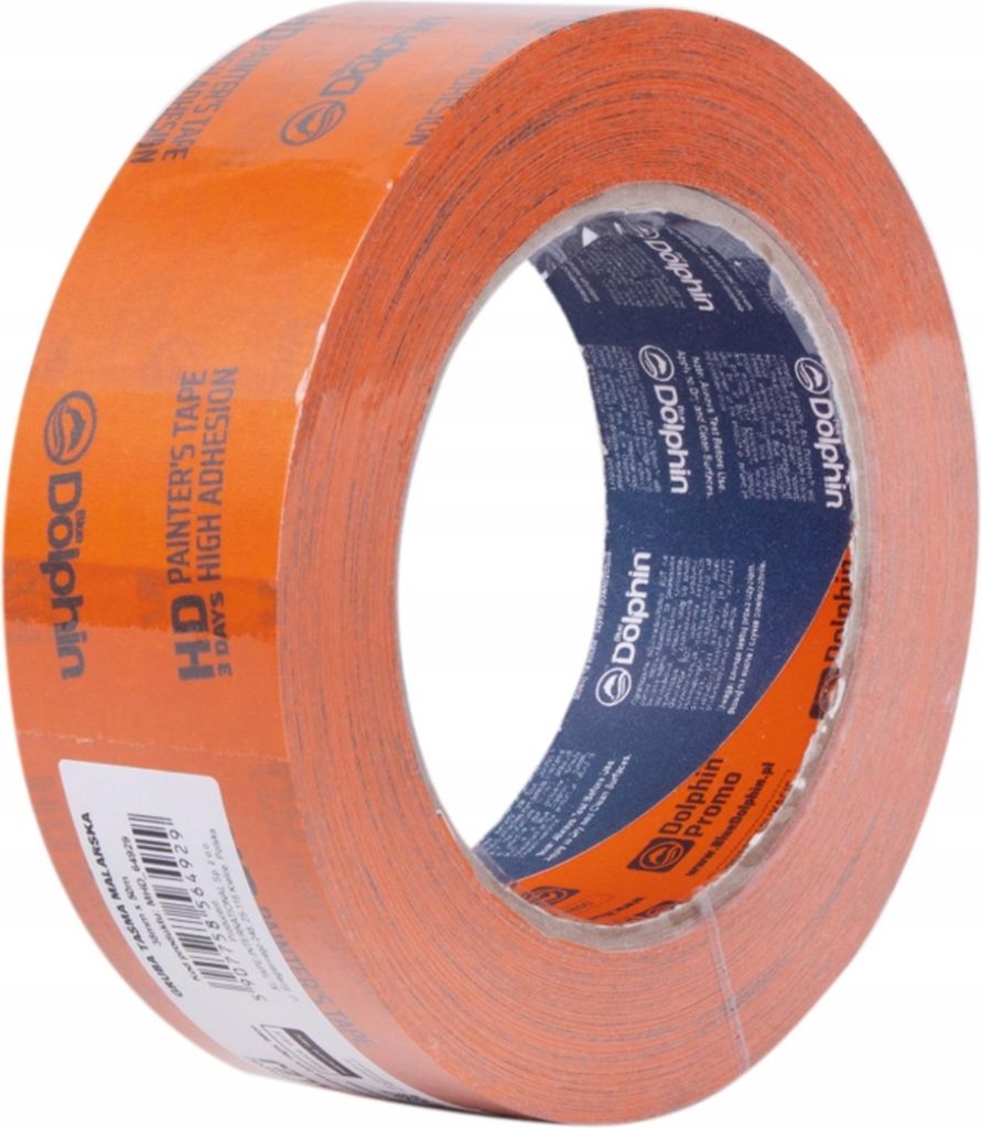 BLUE DOLPHIN Malerkrepp HD – Stark haftendes Klebeband 38 mm × 50 m