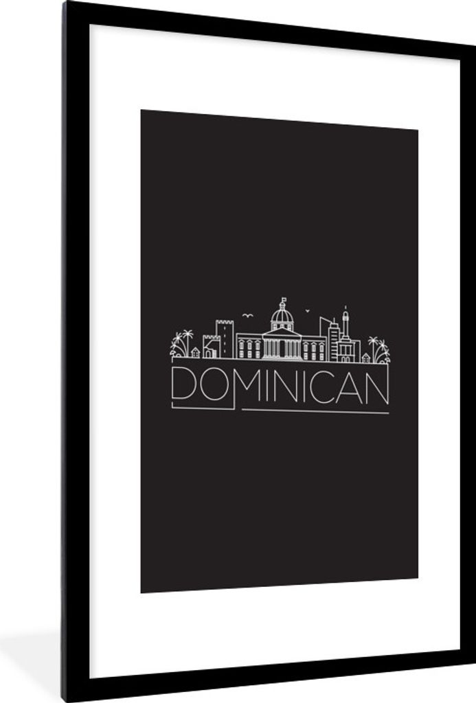 MuchoWow® MuchoWow® Gerahmtes Poster Skyline Produktbild 