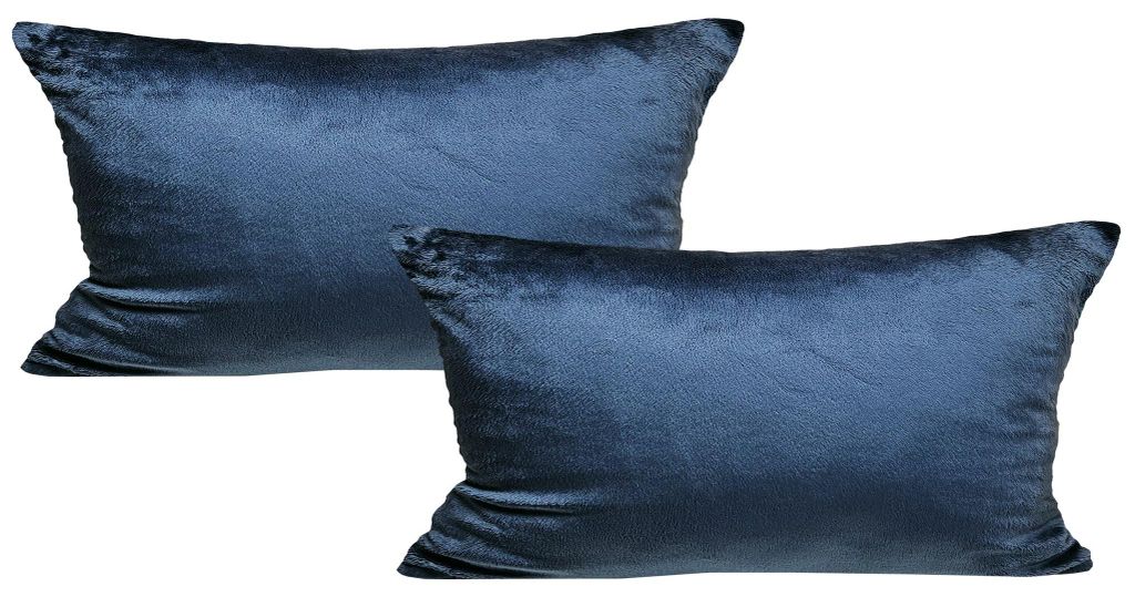 JACK 2er Set Teddy Flausch Kissenhülle Kissenbezug Produktbild 