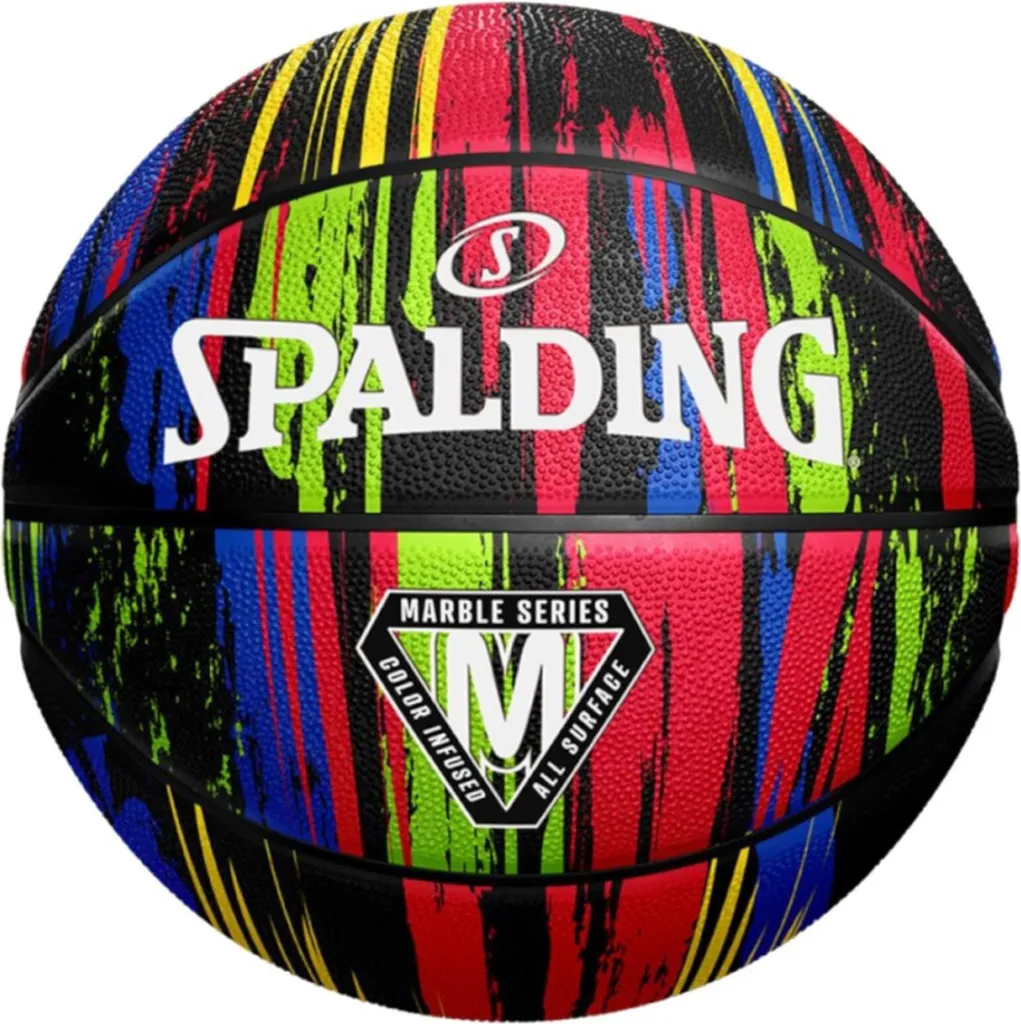 Ballon Basket Spalding Marble Durable : Finie l'Usure sur le Bitume