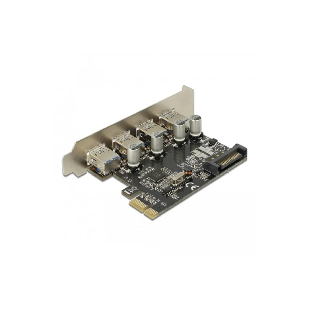 Carte PCI Express Delock 4 ports USB 3.0 externes pour votre PC fixe