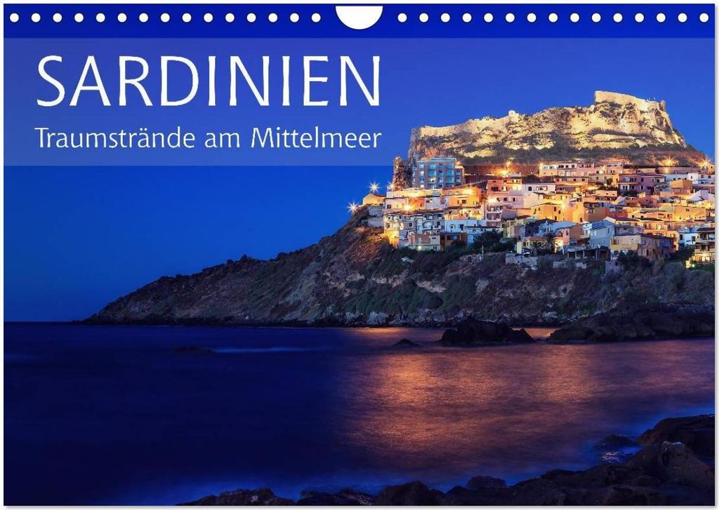 Sardinien - Traumstrände am Mittelmeer (Wandkalender 2026 DIN A4 quer), CALVENDO Monatskalender
