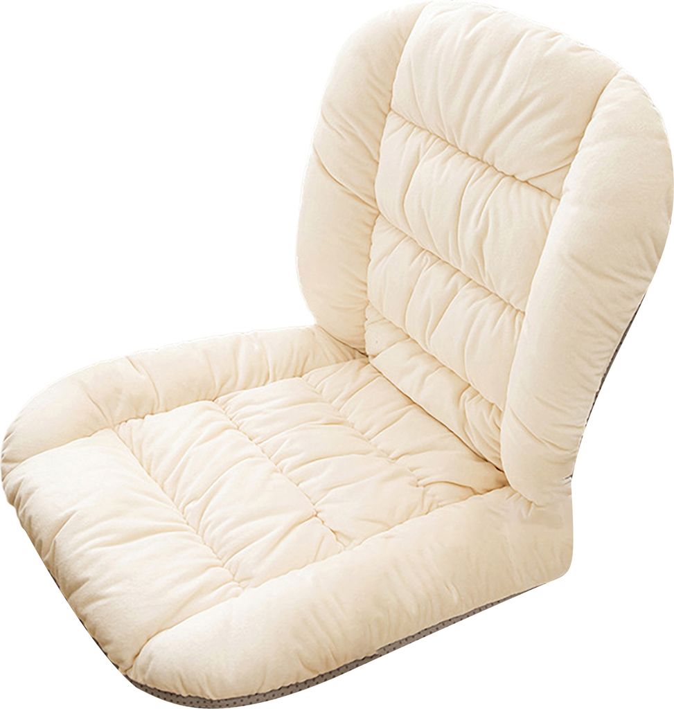Winter-Schaukelstuhlkissen mit abnehmbarem, waschbarem Bezug, Taillenschutz, verdickt, gute Elastizität und Weichheit, hält warm, Sitzkissen für...
