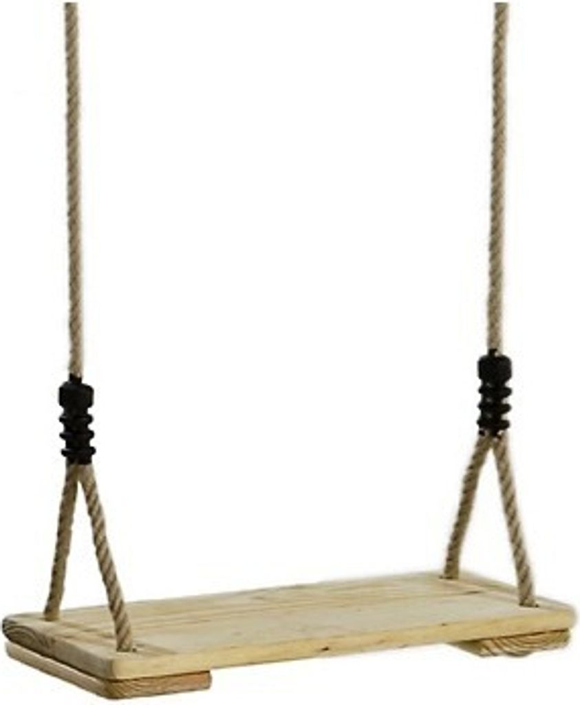 Einfache Schaukel mit Holzsitz KBT Produktbild 