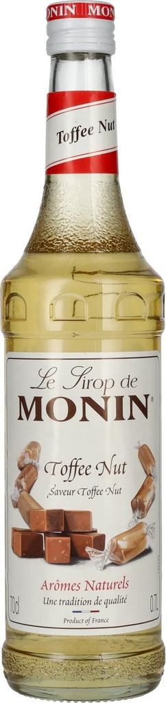 Le Sirop de Monin KARAMELL MIT NUSS 0,7l