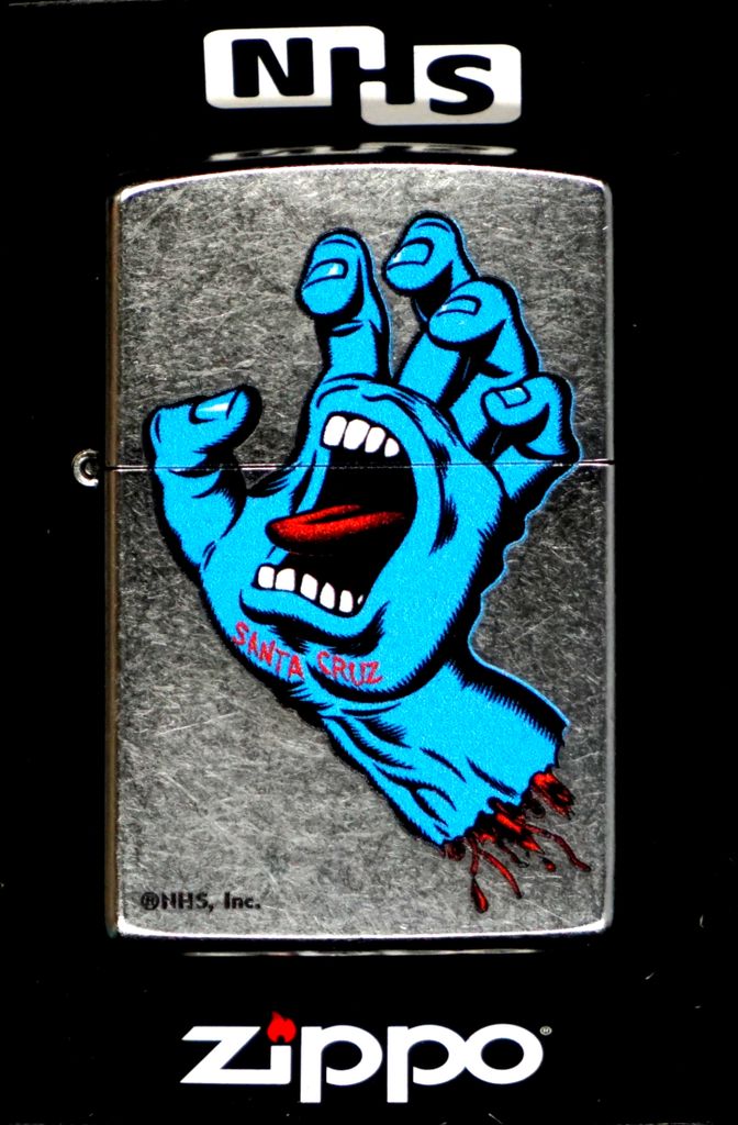 Zippo Feuerzeug Santa Cruz Künstler 60006129 - Legendäres Design & Lebenslange Zuverlässigkeit