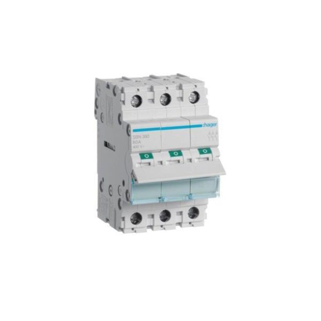 HAGER SBN390 Interruttore automatico tripolare 100A Immagine del prodotto 
