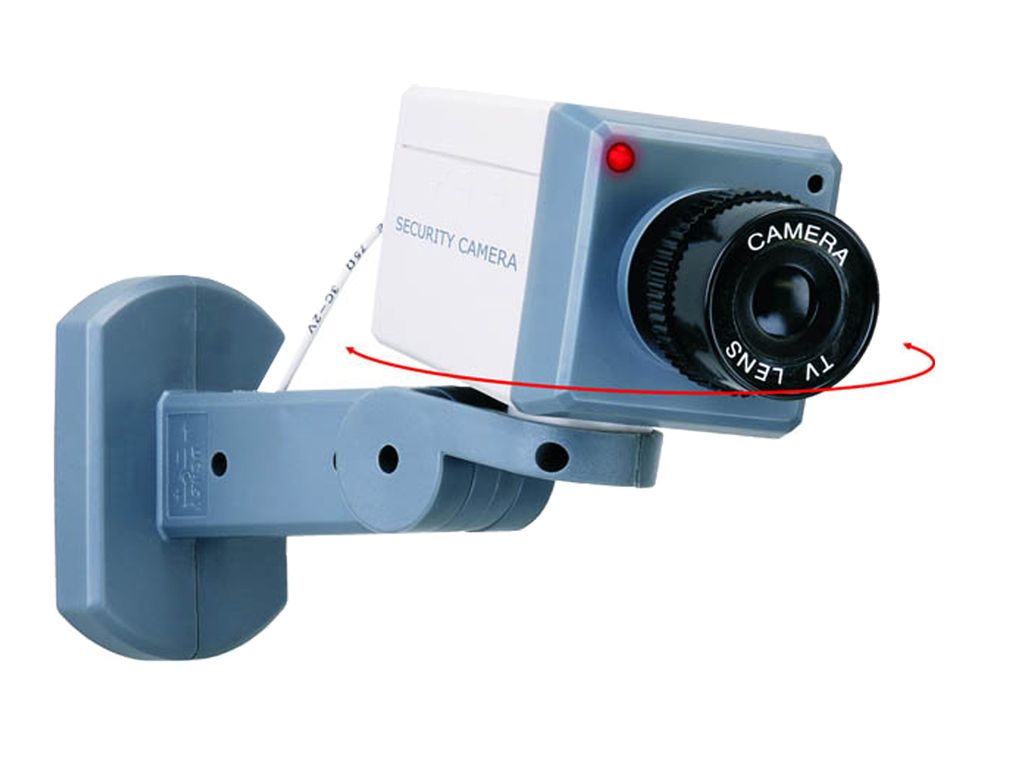 Smartwares Türsprechanlage video Alarmanlage IP Kamera Indoor Outdoor Sicherheit Dummykamera mit Schwenk CS33D