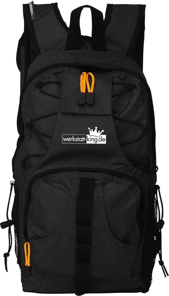 werkstatt-king Rucksack ActiveBag 25 Liter - schwarz, sportlich - Sport Rucksack