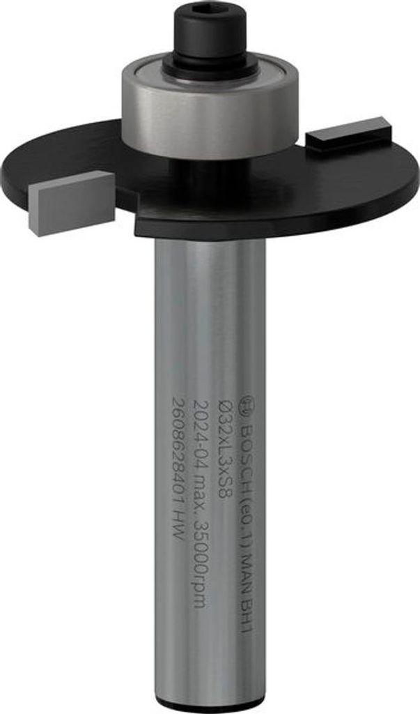 PRO Nutfräser, L 3", Schaft 3 mm Produktbild 