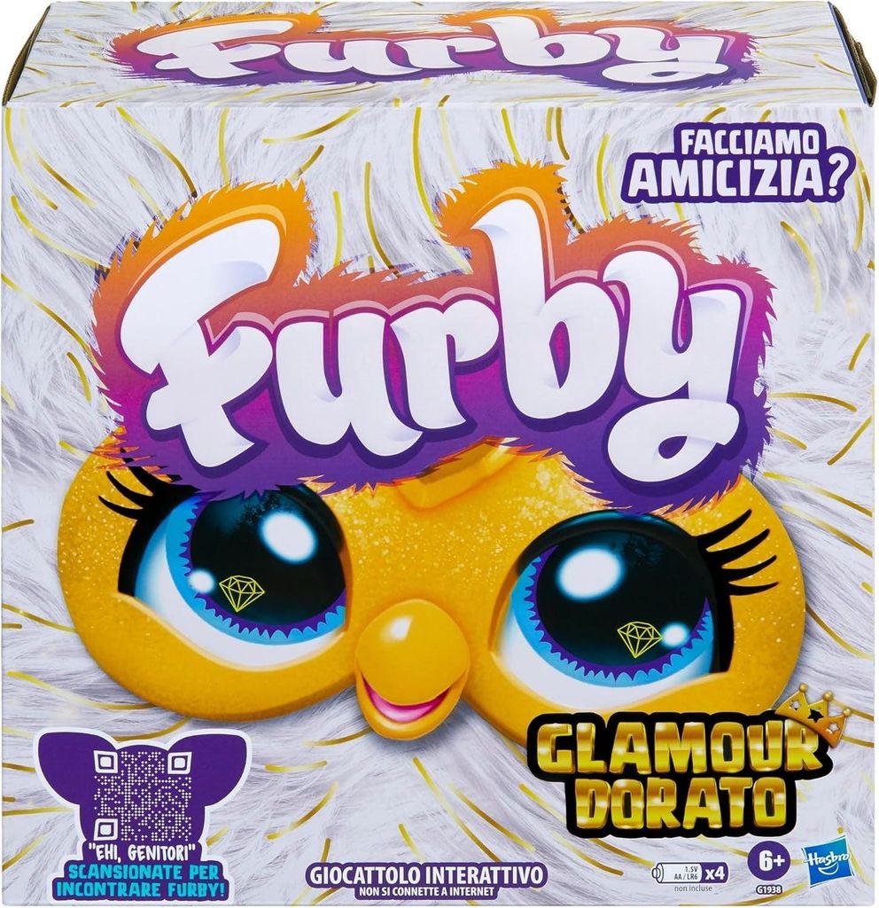 Furby Gold Glam, Junge/Mädchen, 6 Jahr(e), Mit Ton Produktbild 