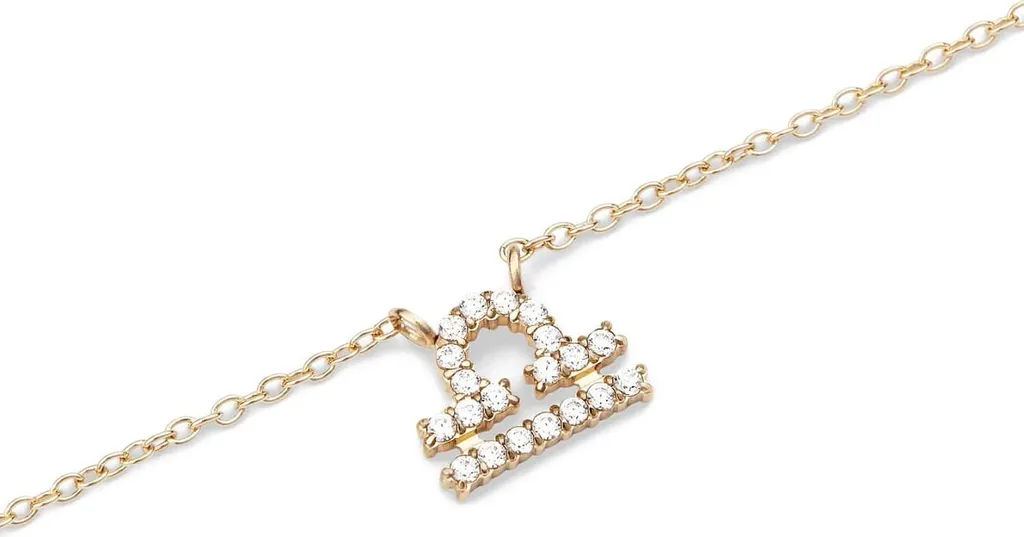 Daniel Wellington Collana Cristalli Libra Oro DW00400925 Luxury