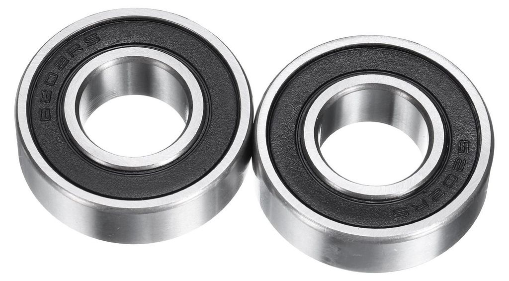 2 Stš¹ck 6202/16-2RS Rillenkugellager 16x35x11mm Chromstahl-Lager Doppelt Gummi Geschirmt Pr?zisionslager, P6 (ABEC 3)