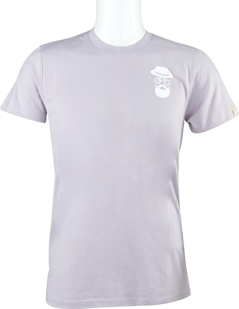 Excelsior T-Shirt T-Shirt Herren Größe L staubiges Lila