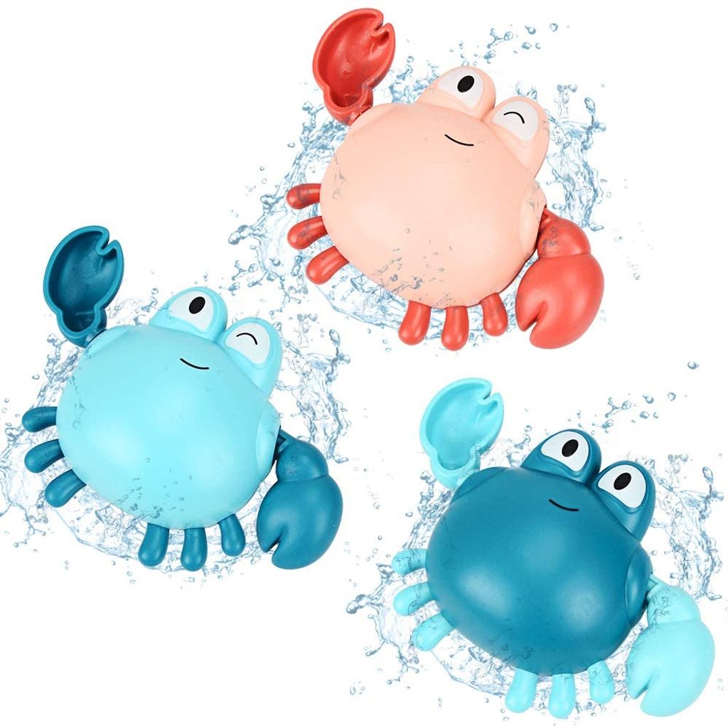 Badespielzeug Wasserspielzeug Badewannenspielzeug Badespaß Seetier 10 stk 