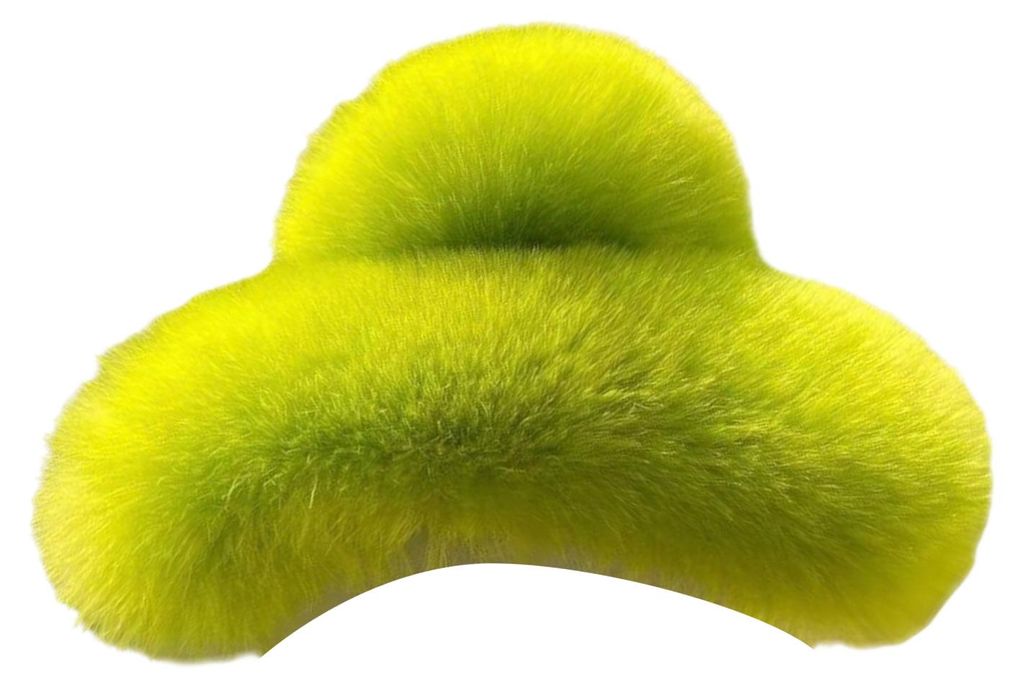 Haarspange mit weichem Plüschbezug, starkem Rückstellmechanismus, Haarklammer für Damen, Haaraccessoire für Partys und Feiertage